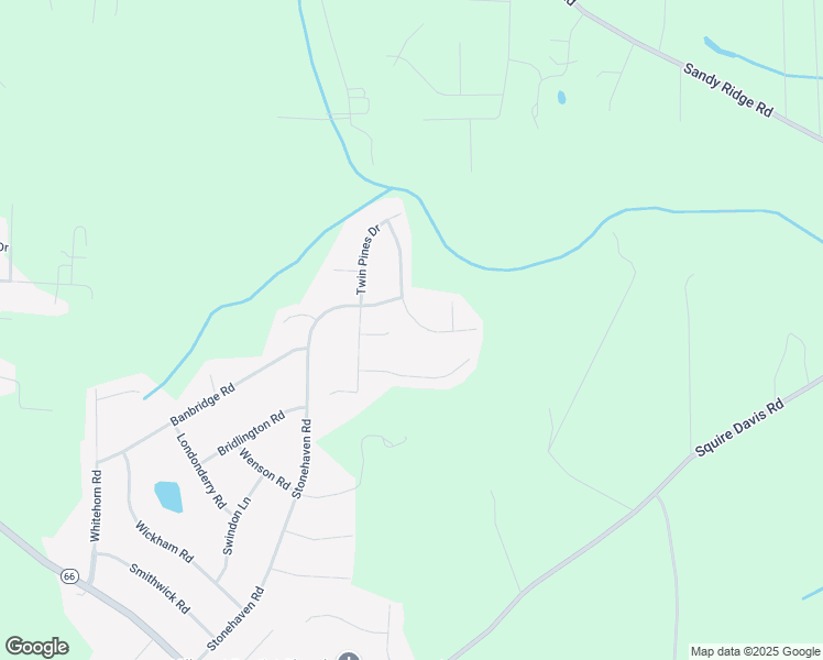 map of restaurants, bars, coffee shops, grocery stores, and more near 1725 Brittany Ridge Drive in Kernersville
