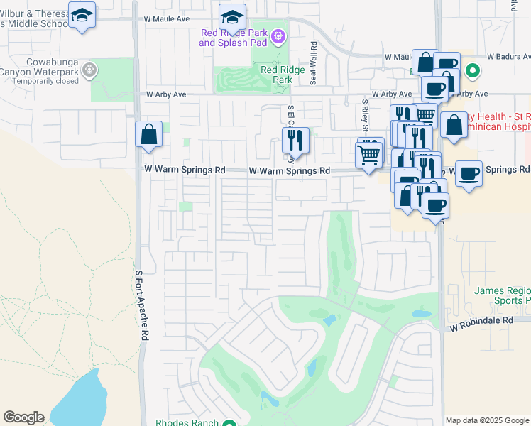 map of restaurants, bars, coffee shops, grocery stores, and more near 9063 McGinnis Avenue in Las Vegas