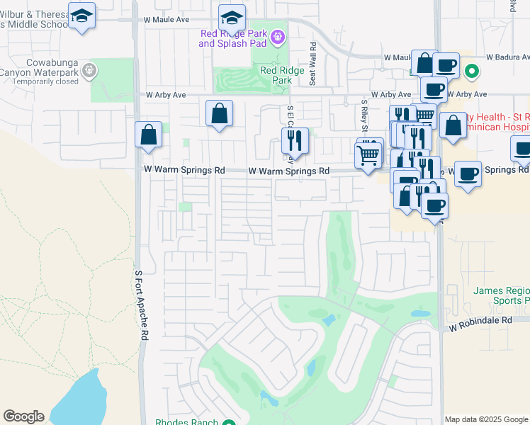map of restaurants, bars, coffee shops, grocery stores, and more near 9063 McGinnis Avenue in Las Vegas