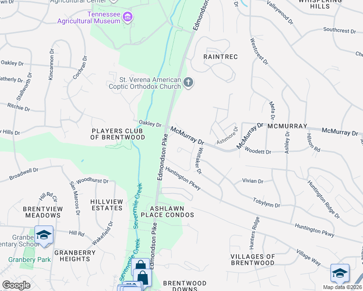map of restaurants, bars, coffee shops, grocery stores, and more near 765 McMurray Drive in Nashville