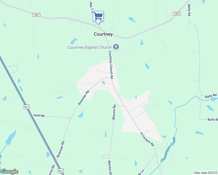 map of restaurants, bars, coffee shops, grocery stores, and more near 3205 Bowman Road in Yadkinville