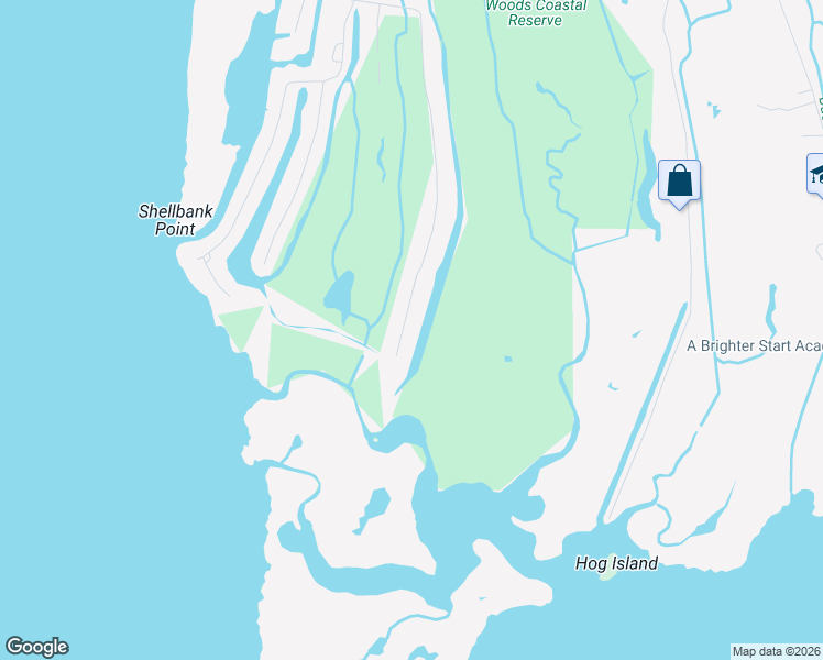 map of restaurants, bars, coffee shops, grocery stores, and more near 3917 Tarkle Ridge Drive in Kitty Hawk