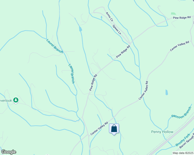 map of restaurants, bars, coffee shops, grocery stores, and more near 538 Pine Ridge Road in Clinton