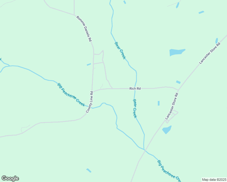 map of restaurants, bars, coffee shops, grocery stores, and more near 8625 Rich Road in Castalia