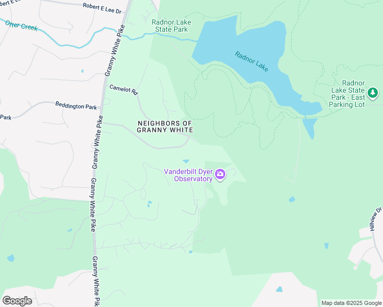 map of restaurants, bars, coffee shops, grocery stores, and more near 5465 Camelot Road in Brentwood