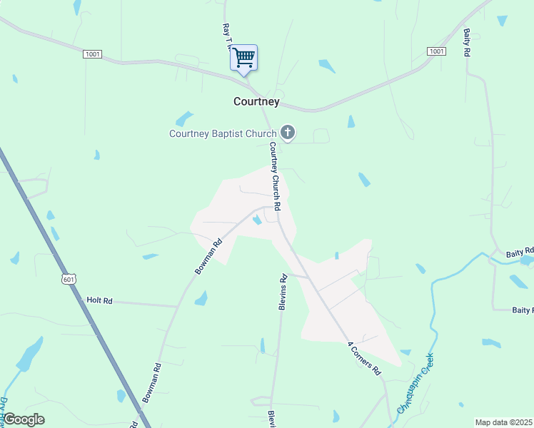 map of restaurants, bars, coffee shops, grocery stores, and more near 3205 Bowman Road in Yadkinville