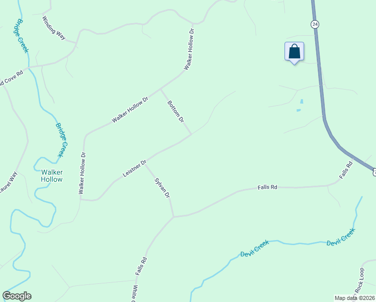 map of restaurants, bars, coffee shops, grocery stores, and more near 540 Leistner Drive in Monterey