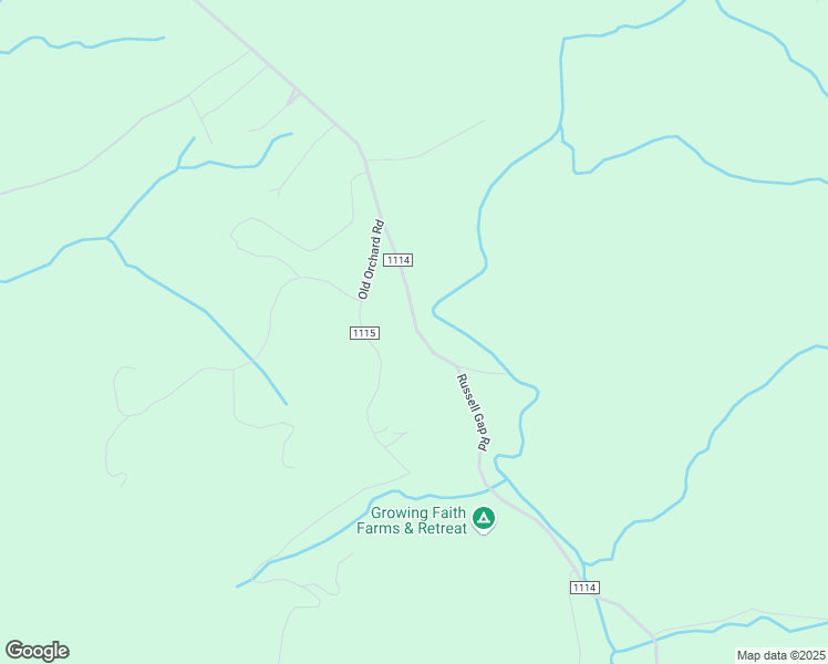 map of restaurants, bars, coffee shops, grocery stores, and more near 1196 Russell Gap Road in Moravian Falls