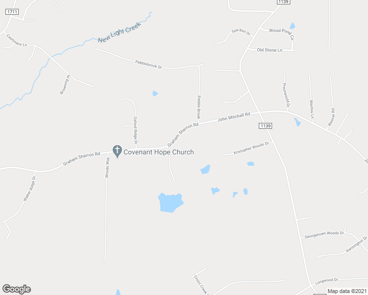 map of restaurants, bars, coffee shops, grocery stores, and more near 4072A Graham Sherron Road in Wake Forest