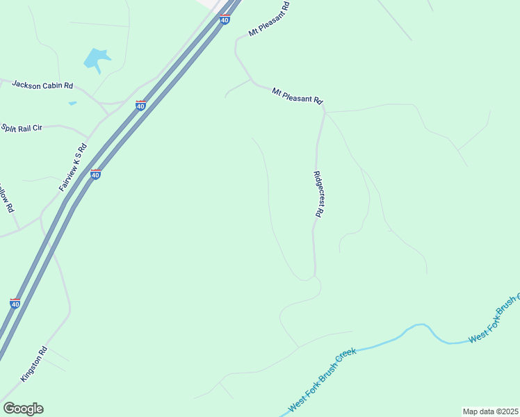 map of restaurants, bars, coffee shops, grocery stores, and more near 1069 Skyline Drive in Kingston Springs