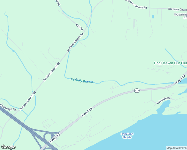 map of restaurants, bars, coffee shops, grocery stores, and more near 2975 Brethren Church Road in White Pine