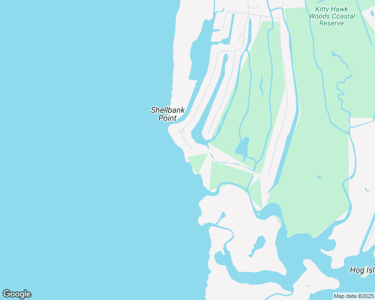 map of restaurants, bars, coffee shops, grocery stores, and more near 3909 Ivy Lane in Kitty Hawk