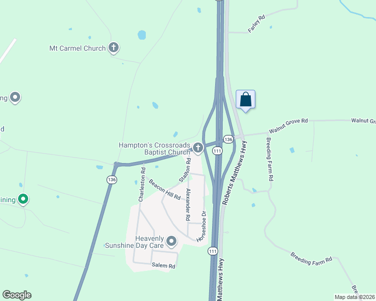 map of restaurants, bars, coffee shops, grocery stores, and more near 58 Kentucky Road in Cookeville
