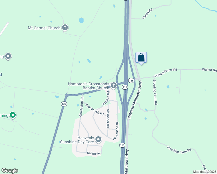 map of restaurants, bars, coffee shops, grocery stores, and more near 58 Kentucky Road in Cookeville