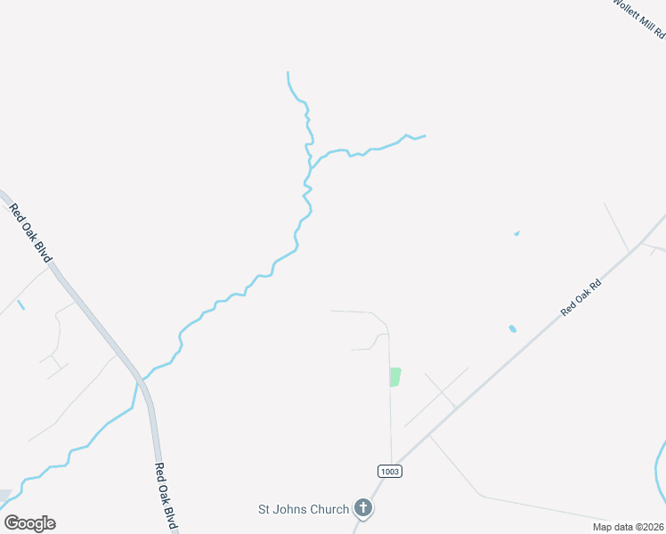 map of restaurants, bars, coffee shops, grocery stores, and more near 6172 Red Oak Road in Red Oak