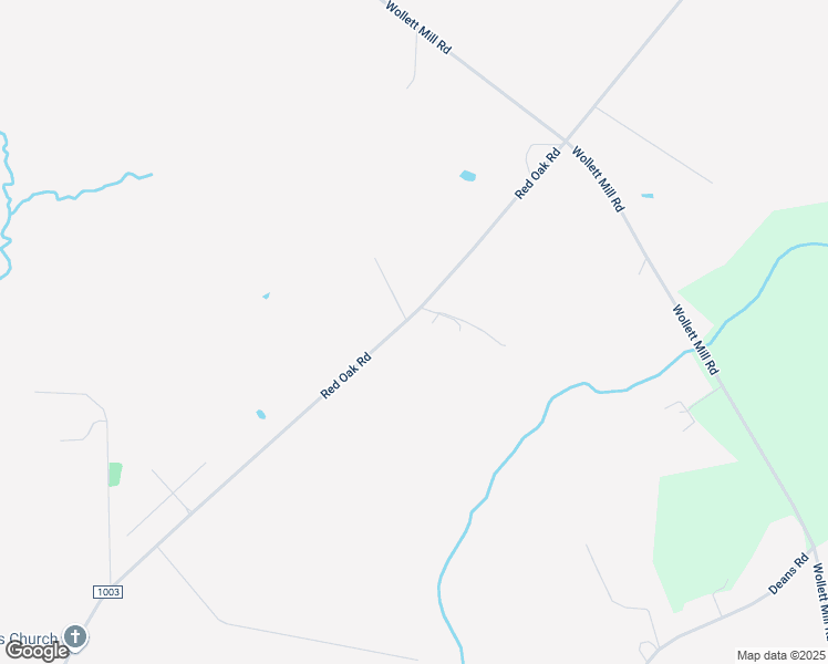 map of restaurants, bars, coffee shops, grocery stores, and more near 7025 Red Oak Road in Red Oak