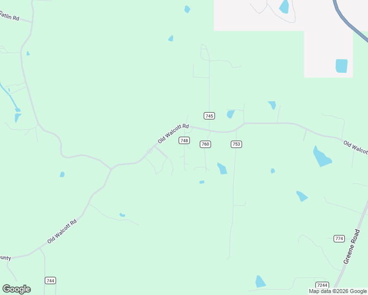 map of restaurants, bars, coffee shops, grocery stores, and more near 748 Road in Greene County