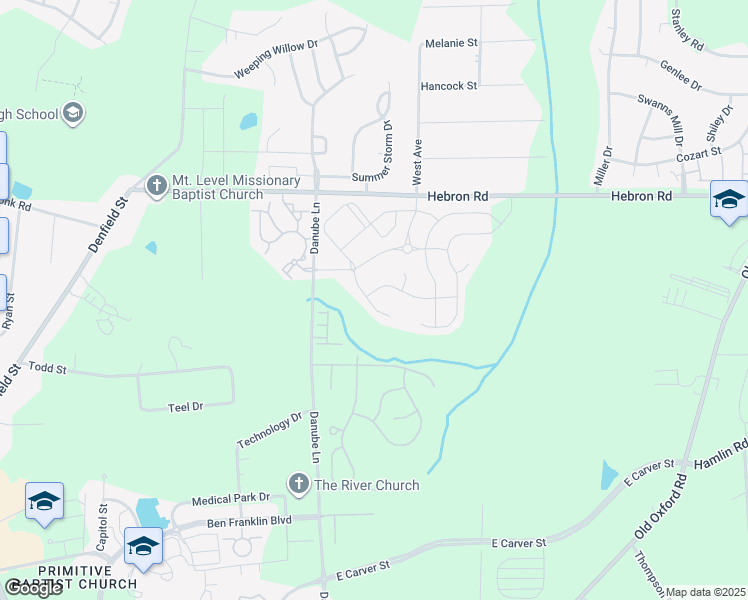 map of restaurants, bars, coffee shops, grocery stores, and more near 1002 Summer Mist Lane in Durham