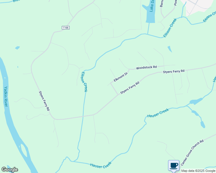 map of restaurants, bars, coffee shops, grocery stores, and more near 1020 Dunkirk Road in Clemmons