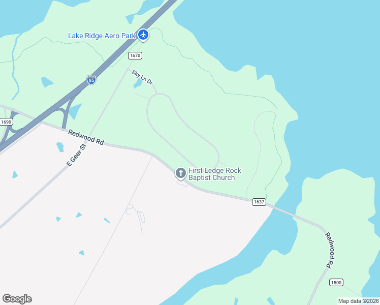 map of restaurants, bars, coffee shops, grocery stores, and more near 5508 Sky Lane Drive in Durham