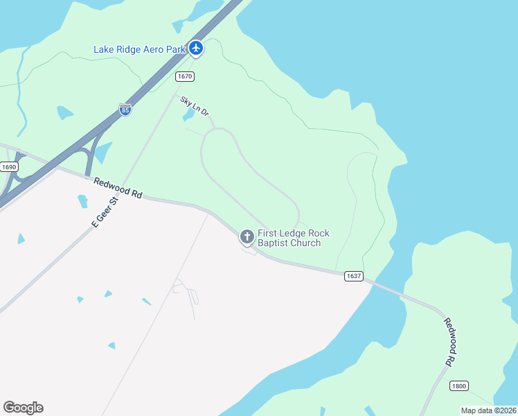 map of restaurants, bars, coffee shops, grocery stores, and more near 5508 Sky Lane Drive in Durham