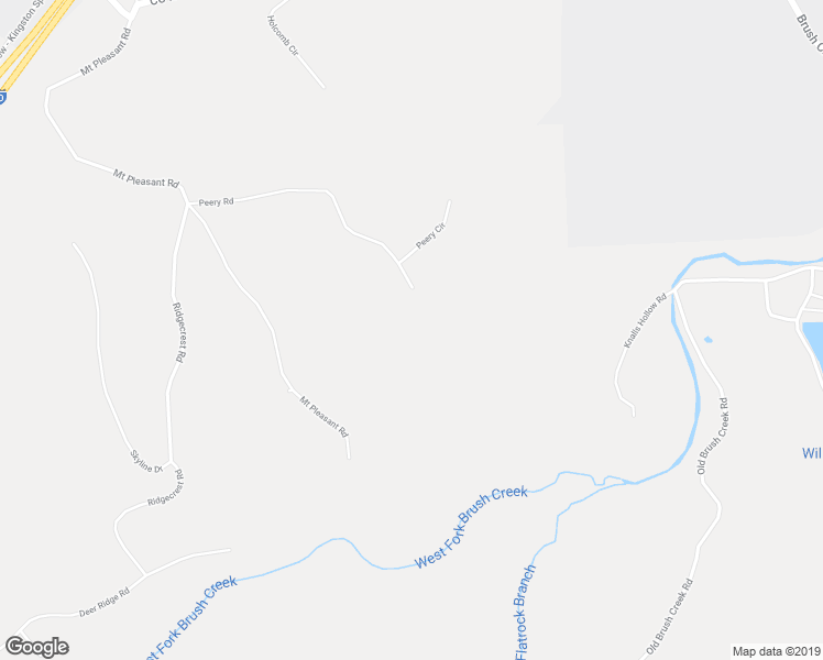 map of restaurants, bars, coffee shops, grocery stores, and more near 1082 Peery Road in Kingston Springs