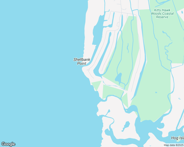 map of restaurants, bars, coffee shops, grocery stores, and more near 3909 Ivy Lane in Kitty Hawk