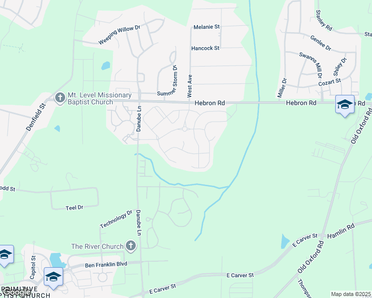 map of restaurants, bars, coffee shops, grocery stores, and more near 1102 Summer Mist Lane in Durham