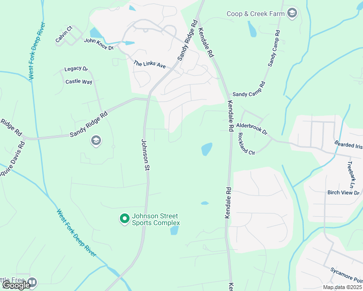 map of restaurants, bars, coffee shops, grocery stores, and more near 4519 Kendale Road in High Point