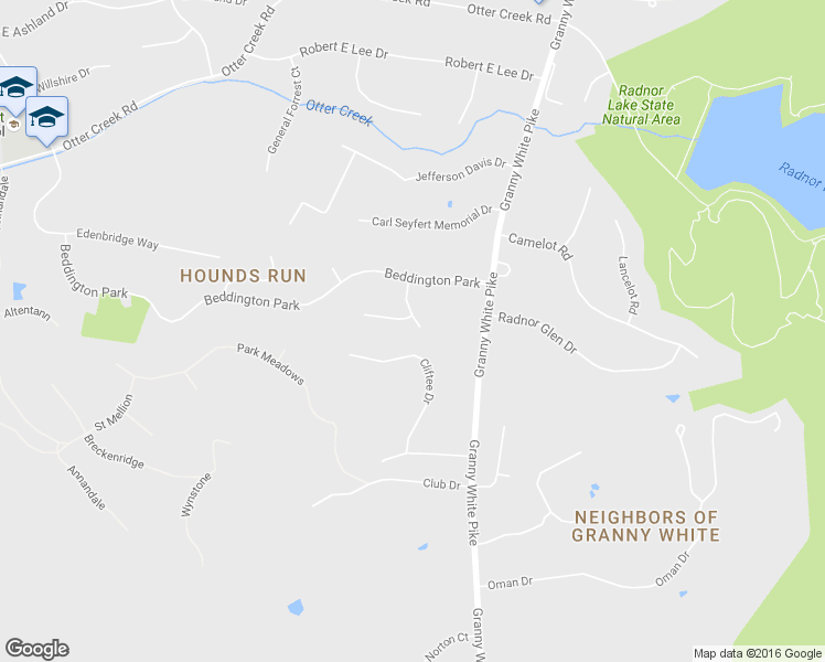 map of restaurants, bars, coffee shops, grocery stores, and more near 108 Havering Chase in Nashville