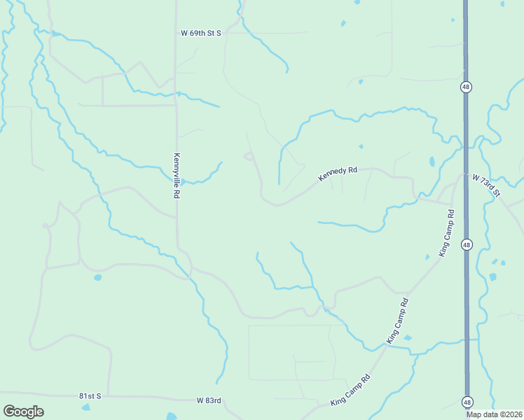 map of restaurants, bars, coffee shops, grocery stores, and more near 3975 Kennedy Road in Mannford