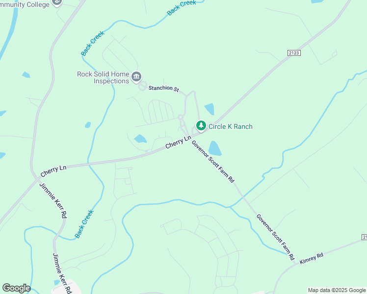 map of restaurants, bars, coffee shops, grocery stores, and more near 1925 Cherry Lane in Haw River