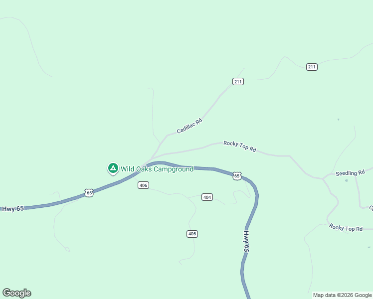 map of restaurants, bars, coffee shops, grocery stores, and more near U.S. 65 in Saint Joe