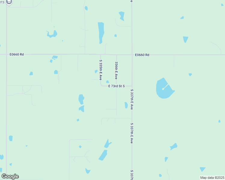 map of restaurants, bars, coffee shops, grocery stores, and more near 7305 Highland Place in Broken Arrow