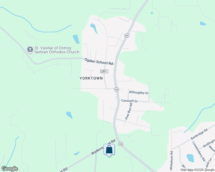 map of restaurants, bars, coffee shops, grocery stores, and more near 117 Musket Drive in Kernersville