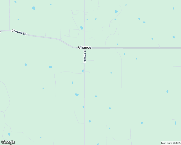 map of restaurants, bars, coffee shops, grocery stores, and more near 66235 South 4700 Road in Westville