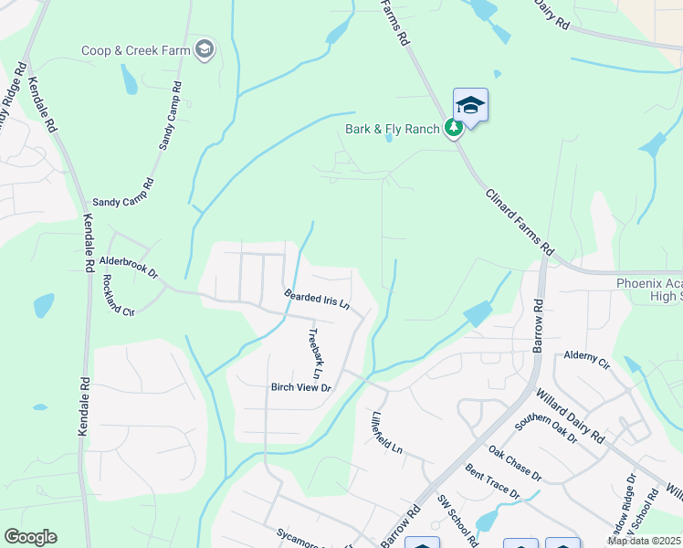 map of restaurants, bars, coffee shops, grocery stores, and more near 2475 Tannin Court in High Point