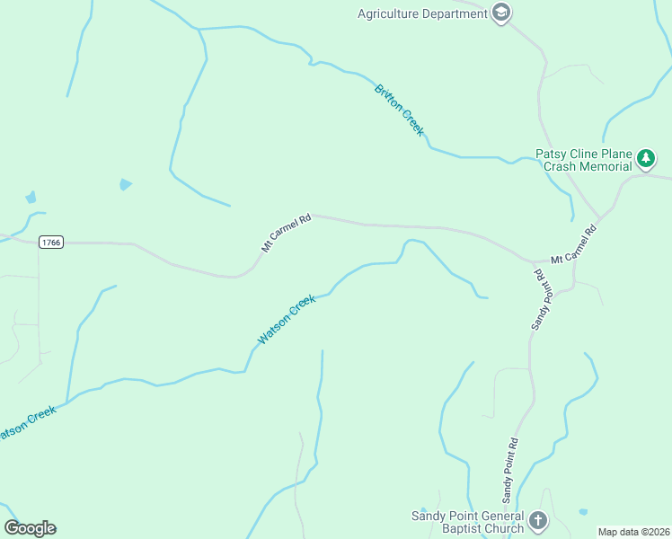 map of restaurants, bars, coffee shops, grocery stores, and more near 3723 Mount Carmel Road in Camden
