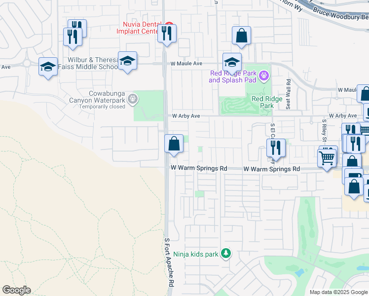 map of restaurants, bars, coffee shops, grocery stores, and more near 9330 Aventurine Court in Las Vegas