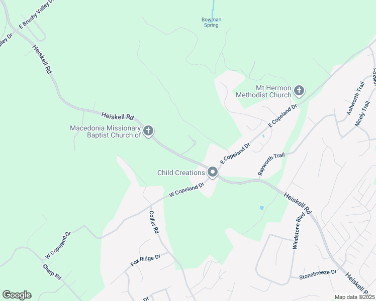 map of restaurants, bars, coffee shops, grocery stores, and more near 120 Ann Cove Lane in Powell