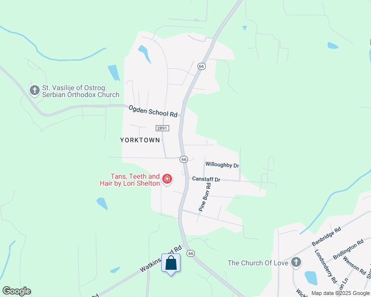 map of restaurants, bars, coffee shops, grocery stores, and more near 2175 North Carolina 66 in Kernersville