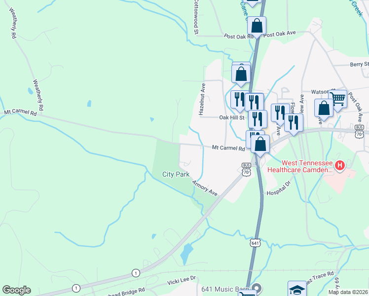 map of restaurants, bars, coffee shops, grocery stores, and more near 343-399 Armory Ave in Camden