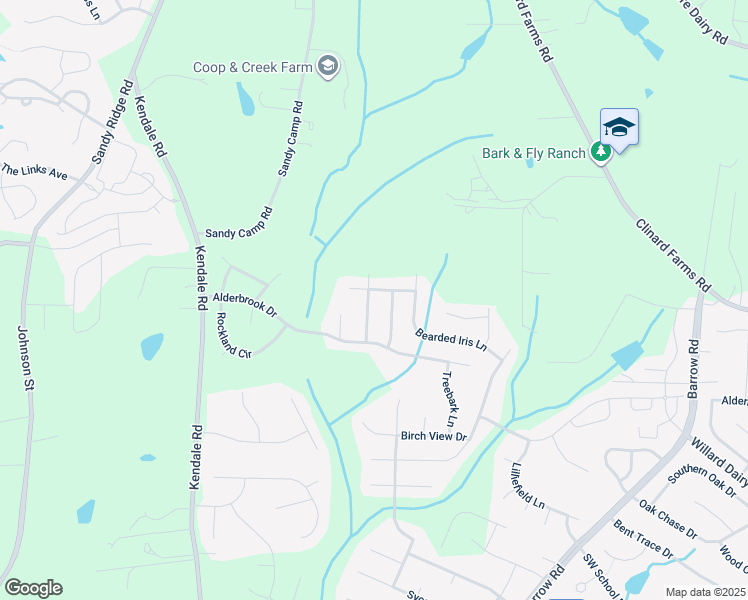 map of restaurants, bars, coffee shops, grocery stores, and more near 4628 Freestone Street in High Point