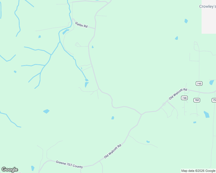 map of restaurants, bars, coffee shops, grocery stores, and more near 1051 Greene Road 718 in Paragould