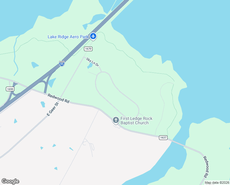 map of restaurants, bars, coffee shops, grocery stores, and more near 5204 Sky Lane Drive in Durham