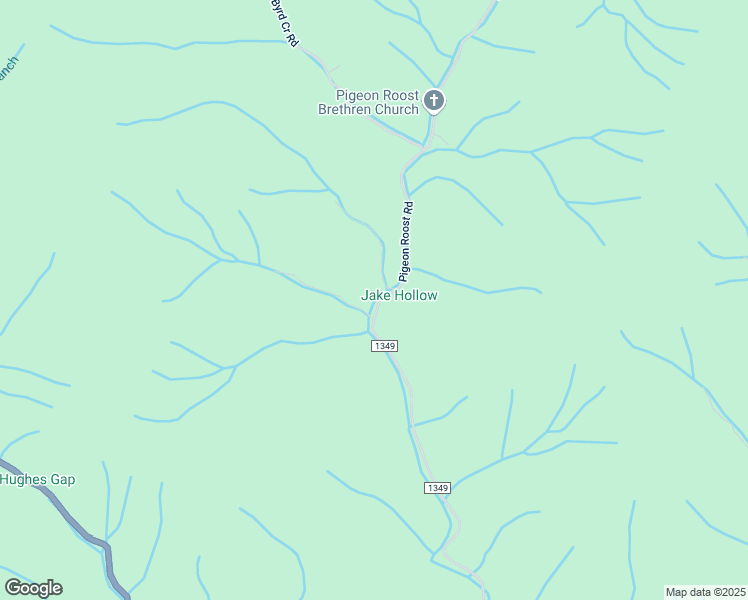 map of restaurants, bars, coffee shops, grocery stores, and more near 968 Pigeon Roost Road in Green Mountain