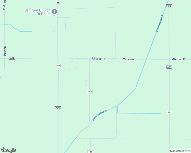 map of restaurants, bars, coffee shops, grocery stores, and more near 112 County Road 485 in Steele