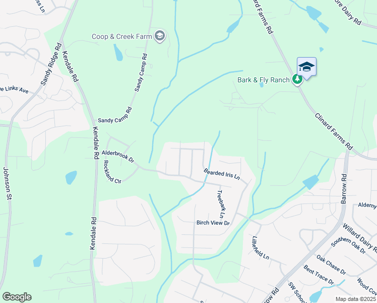 map of restaurants, bars, coffee shops, grocery stores, and more near 4633 Meadowside Terrace in High Point