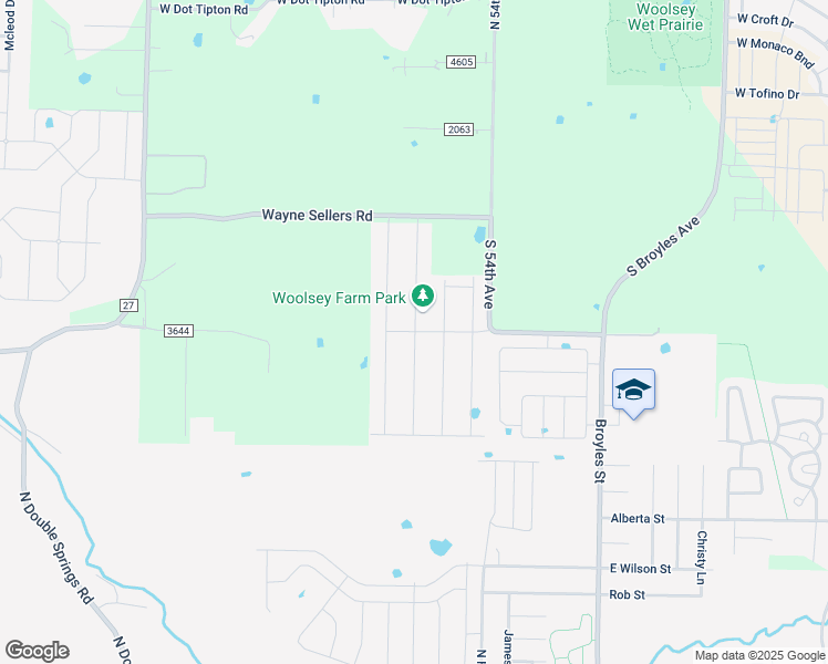 map of restaurants, bars, coffee shops, grocery stores, and more near North Otoe Street in Farmington