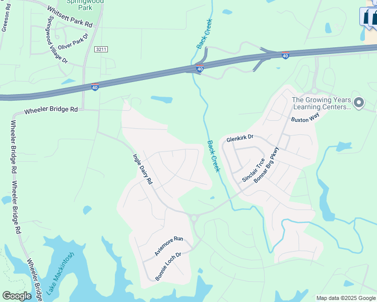 map of restaurants, bars, coffee shops, grocery stores, and more near 481 Sapphire Road in Burlington